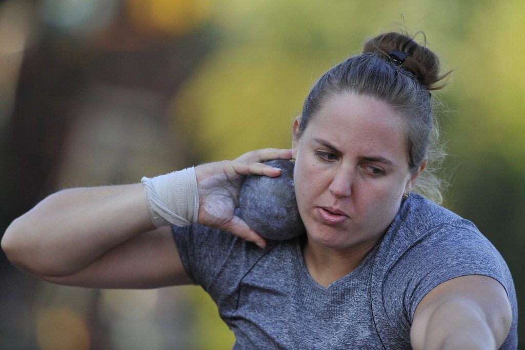 Atlétikai Magyar Szuper Liga Debrecenben - Márton Anita - MTI Fotó: Czeglédi Zsolt