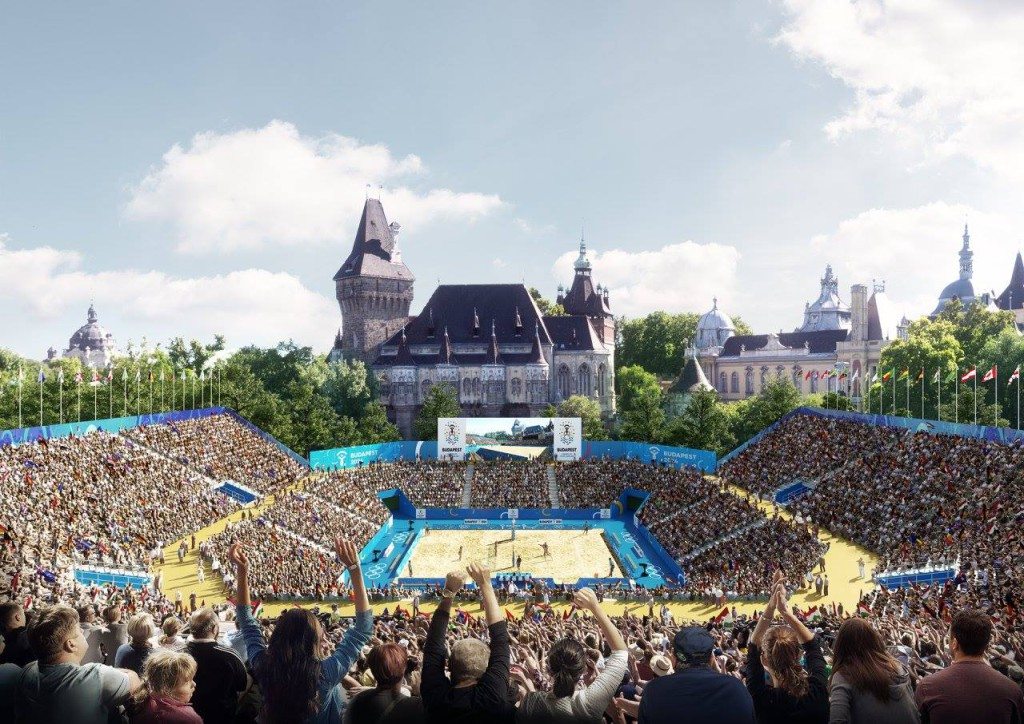 A 2024-es budapesti olimpiai pályázat látványtervei - fotó: Budapest 2024 Facebook