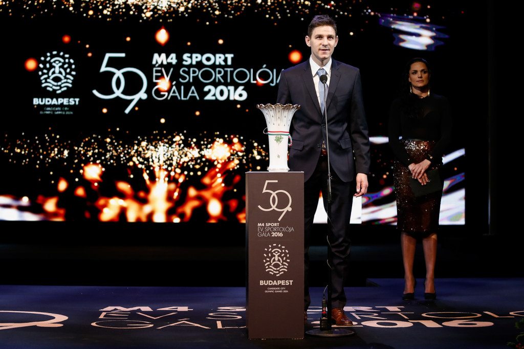 M4 Sport - Az Év sportolója gála - Gera Zoltán és Kovács Katalin - Fotó Kozma János