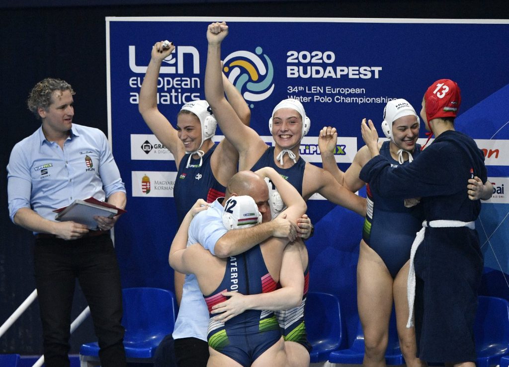 Vízilabda Eb - Bronzérmes a magyar női válogatott