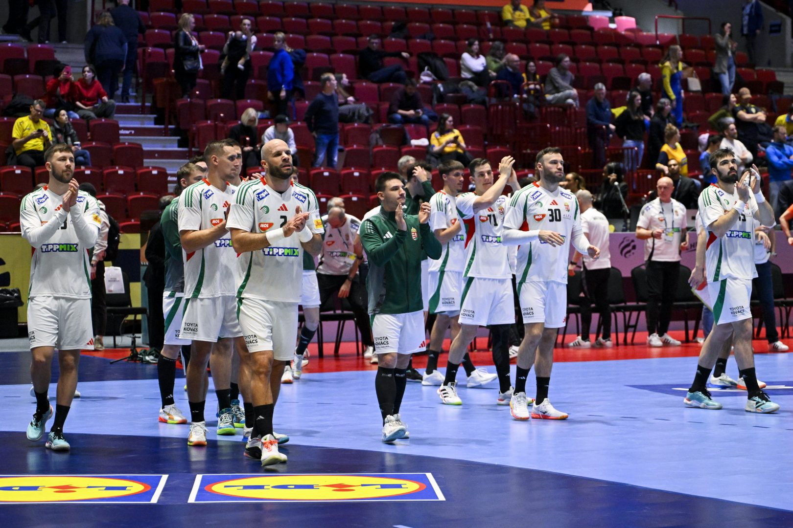 Férfi kézilabda Eb - Szlovénia-Magyarország