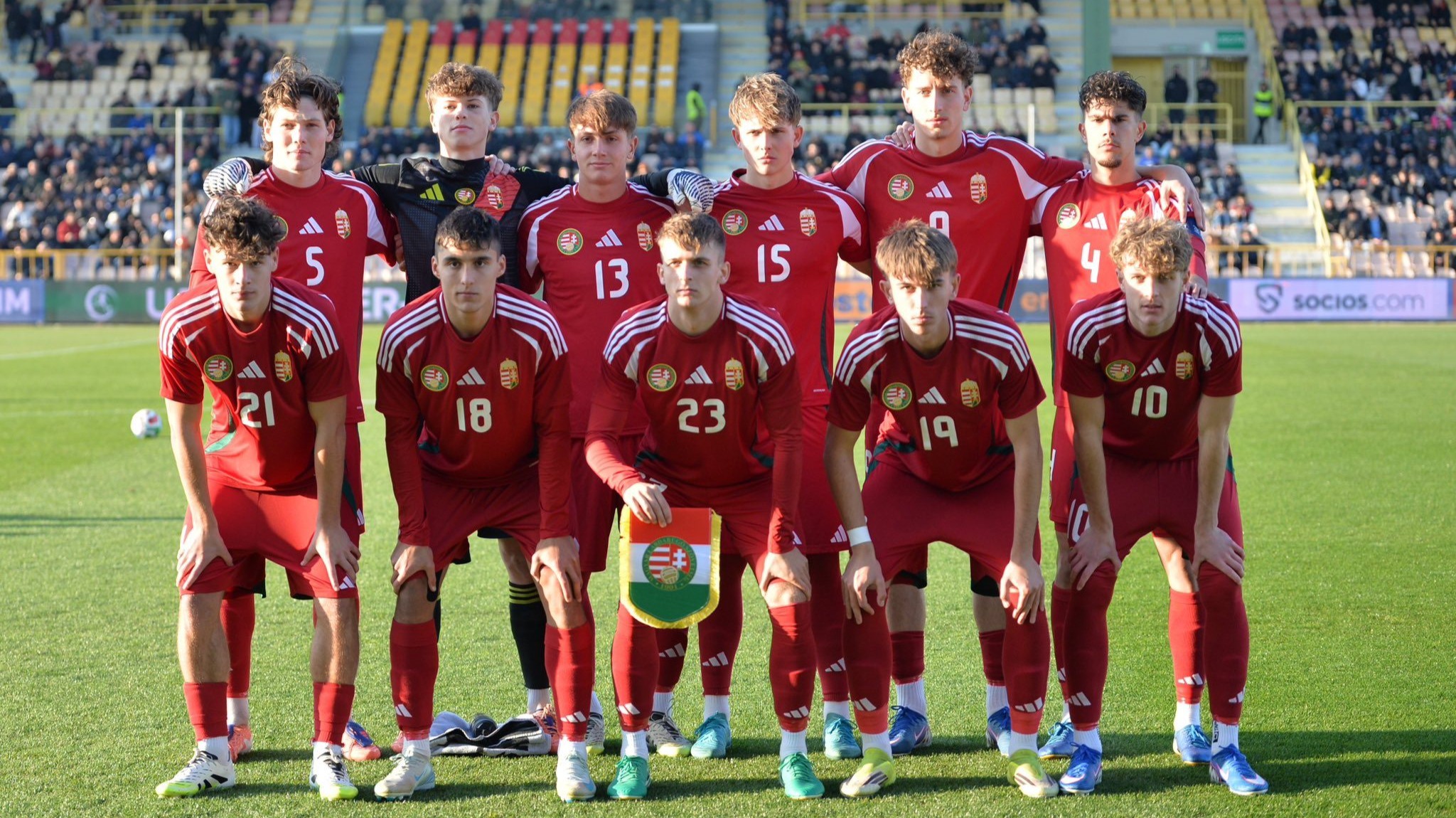 Az U19-es válogatott kikapott az olaszoktól Eb-selejtezőn; az U18-as